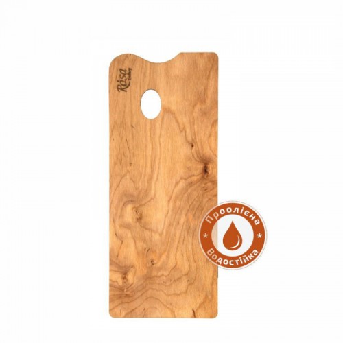 Wooden palette, under French type ROSA Gallery