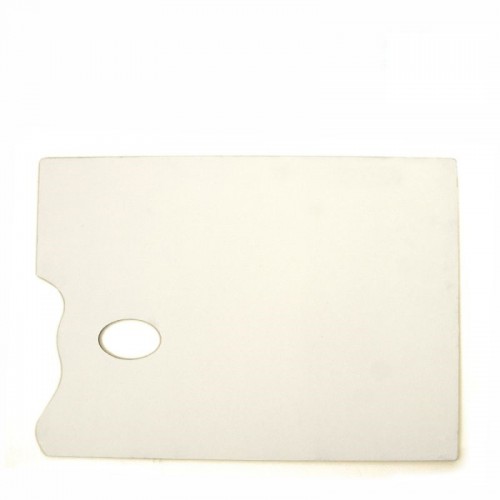 Rectangular wooden palette, primed fibreboard, ROSA Studio