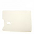Rectangular wooden palette, primed fibreboard, ROSA Studio