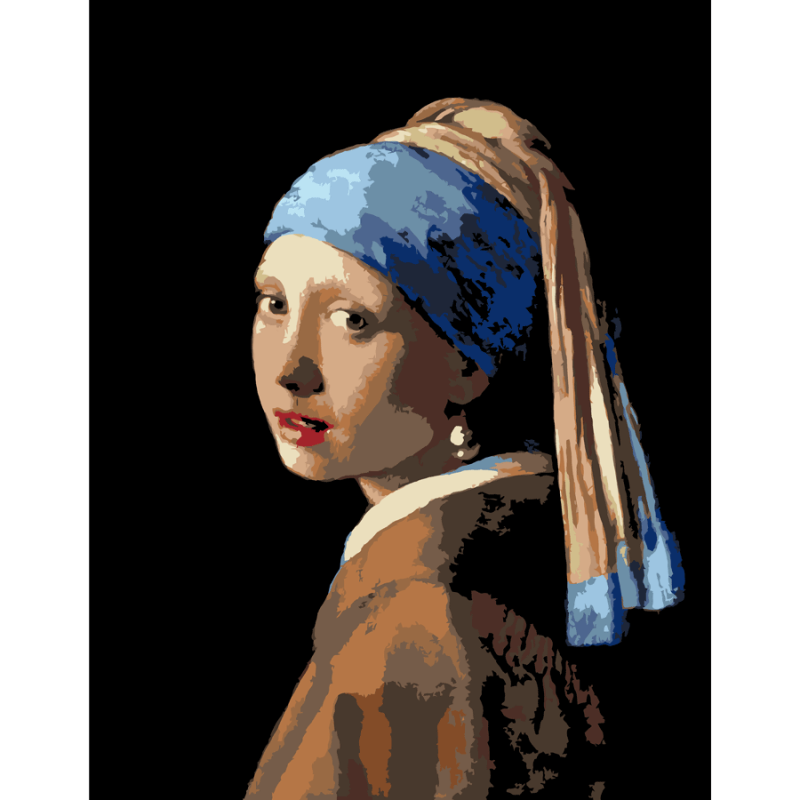 „Happy Рandas“, kit, painting by numbers, 35х45cm, ROSA START