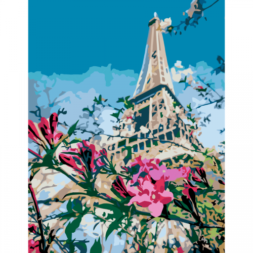 „Happy Рandas“, kit, painting by numbers, 35х45cm, ROSA START