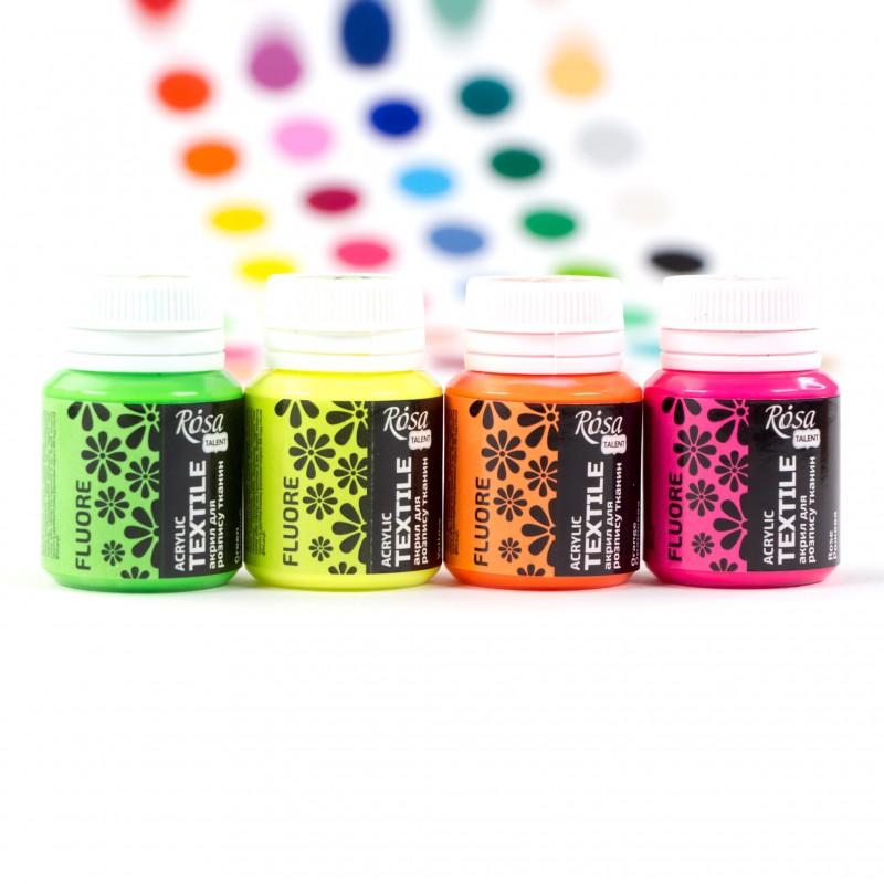 Acrylic paint for textil 20ml ROSA TALENT