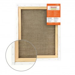 Stretched Canvas, fine grain, acrylic prime, linen ROSA