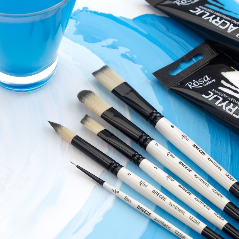 Синтетика овальна, BREEZE 1226 FR, к.р. пензель ROSA