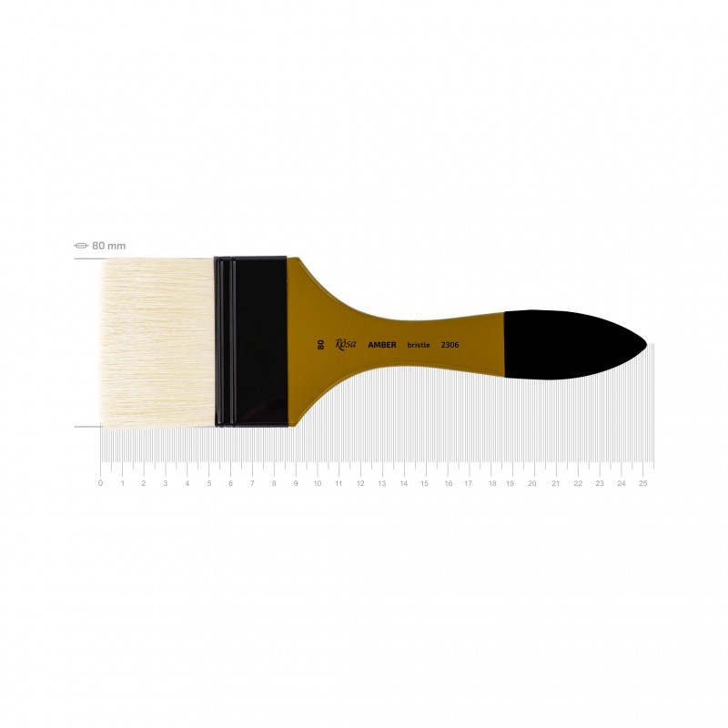Щетина флейц, AMBER 2306, к.р. пензель ROSA