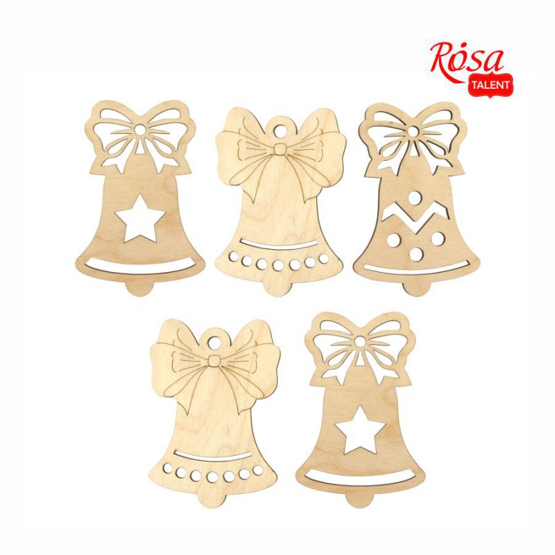 Sets of workpieces on the "Winter themes" plywood stand ROSA TALENT