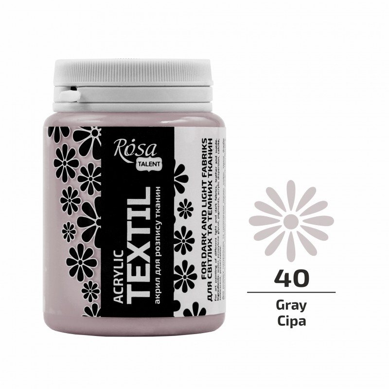 Acrylic paint for textil 20ml ROSA TALENT