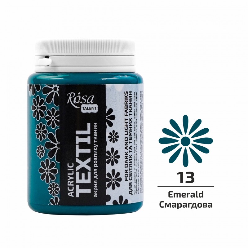 Acrylic paint for textil 20ml ROSA TALENT