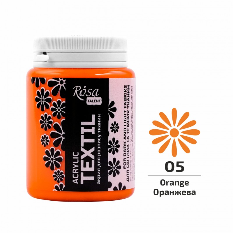 Acrylic paint for textil 20ml ROSA TALENT