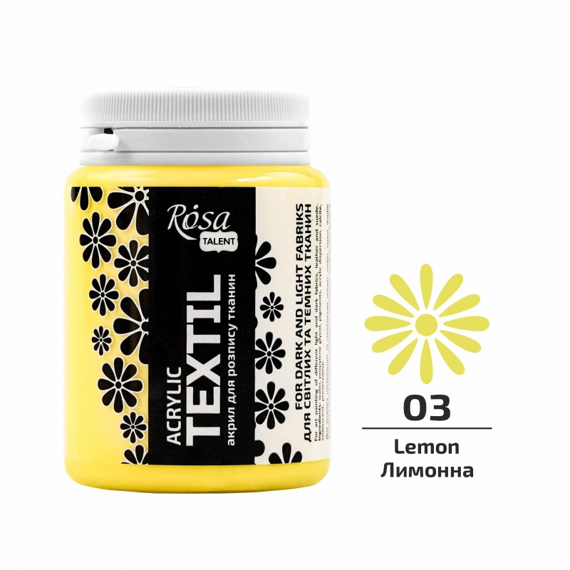 Acrylic paint for textil 20ml ROSA TALENT
