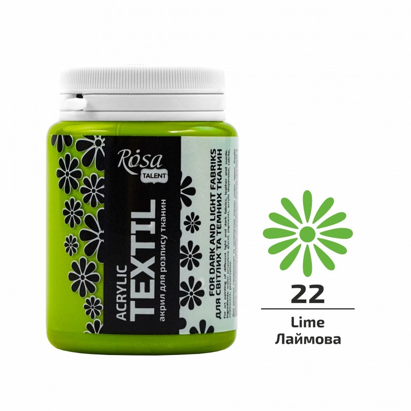 Acrylic paint for textil 20ml ROSA TALENT