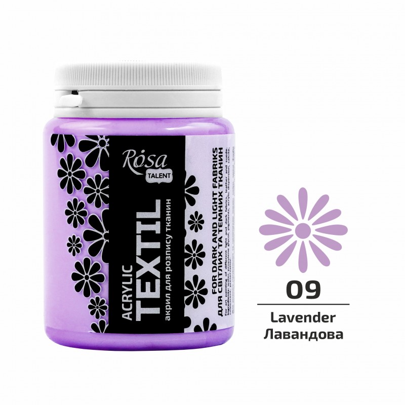 Acrylic paint for textil 20ml ROSA TALENT