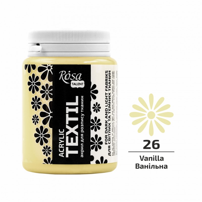 Acrylic paint for textil 20ml ROSA TALENT