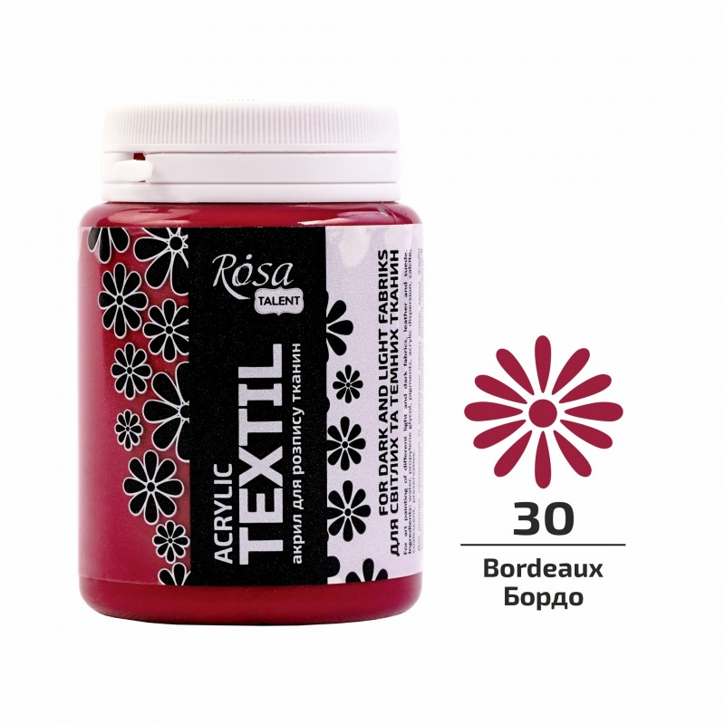 Acrylic paint for textil 20ml ROSA TALENT