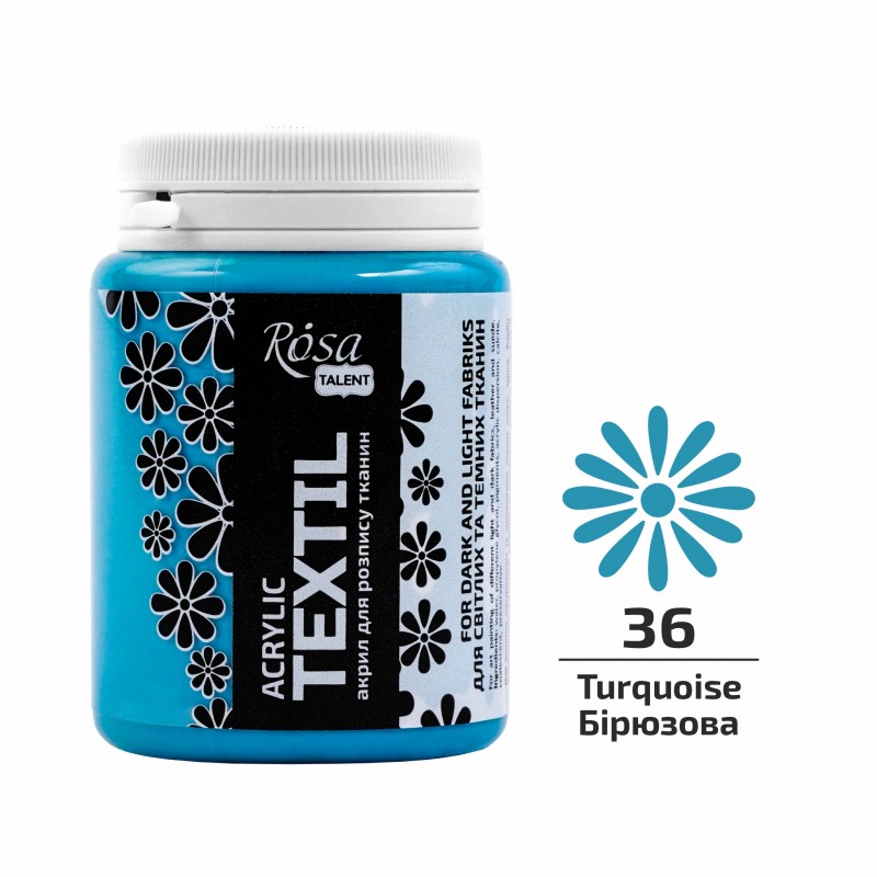 Acrylic paint for textil 20ml ROSA TALENT