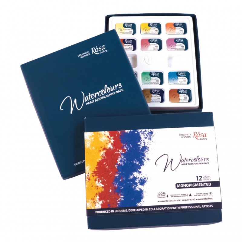 Watercolours sets MONOPIGMENTED  ROSA Gallery