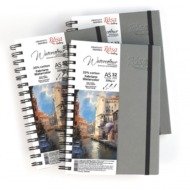 ROSA Gallery Notebooks for Watercolors
