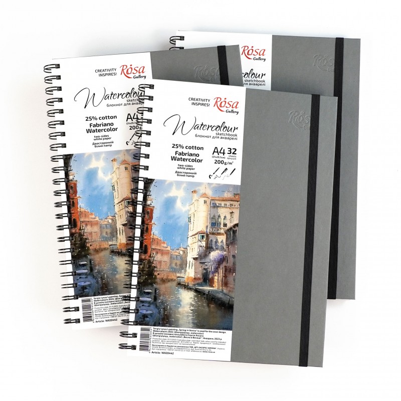 ROSA Gallery Notebooks for Watercolors