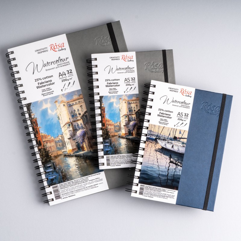 ROSA Gallery Notebooks for Watercolors