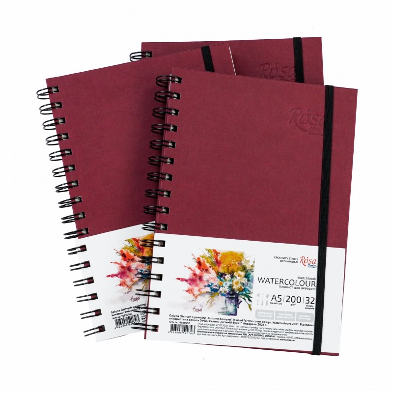 ROSA Gallery Notebooks for Watercolors