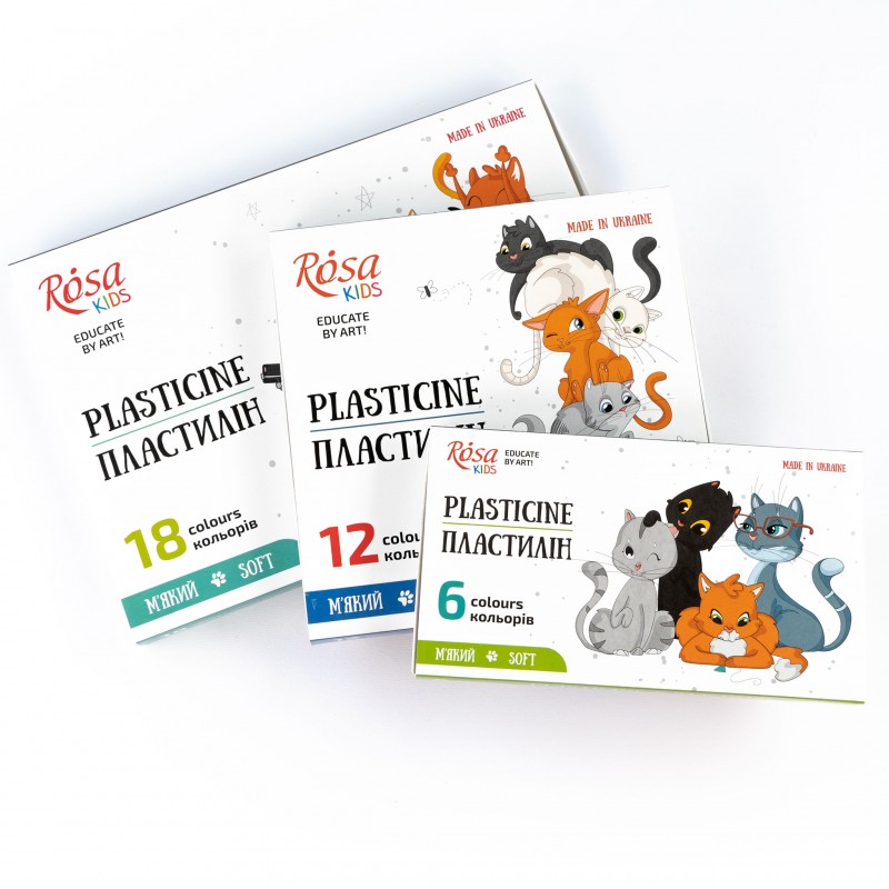 Набори гуашевих фарб Cats ROSA Kids