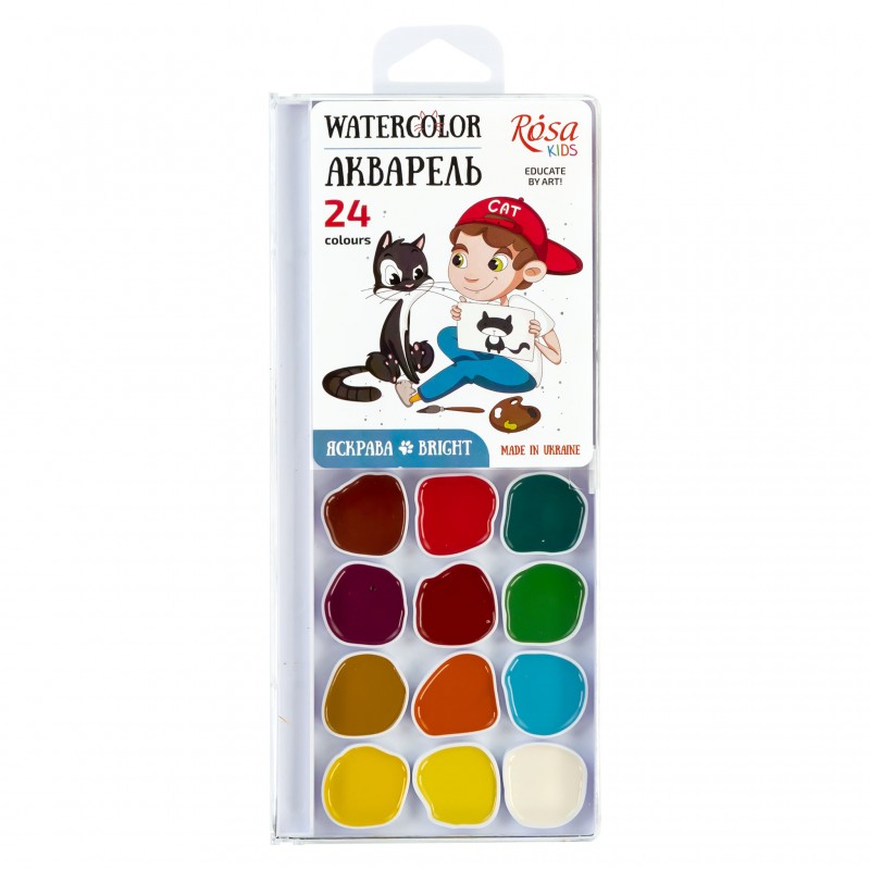 Набори гуашевих фарб Cats ROSA Kids