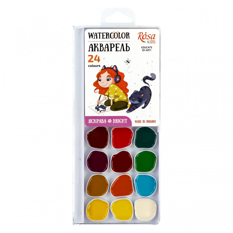 Набори гуашевих фарб Cats ROSA Kids