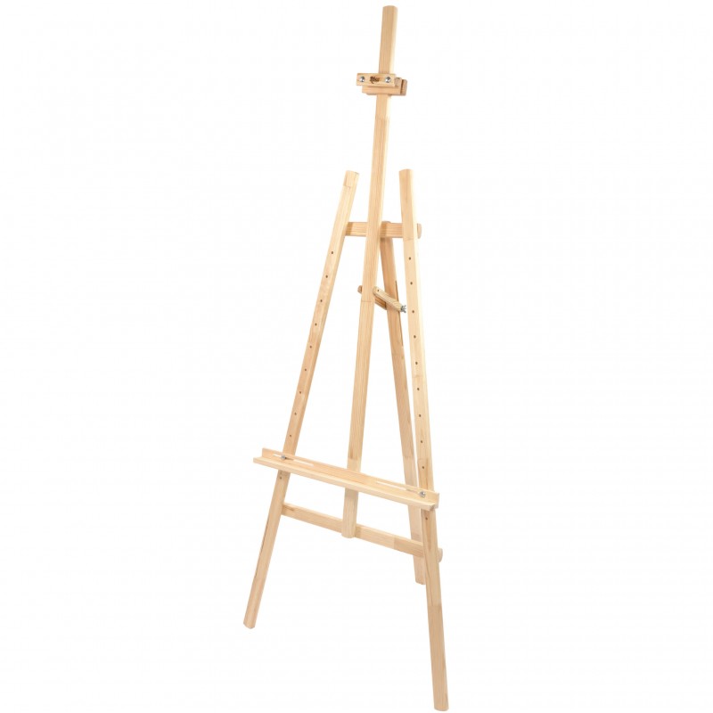Studio easel №41, Lyra, pine, 71х80х170сm ROSA Studio