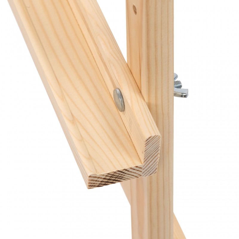 Studio easel №41, Lyra, pine, 71х80х170сm ROSA Studio