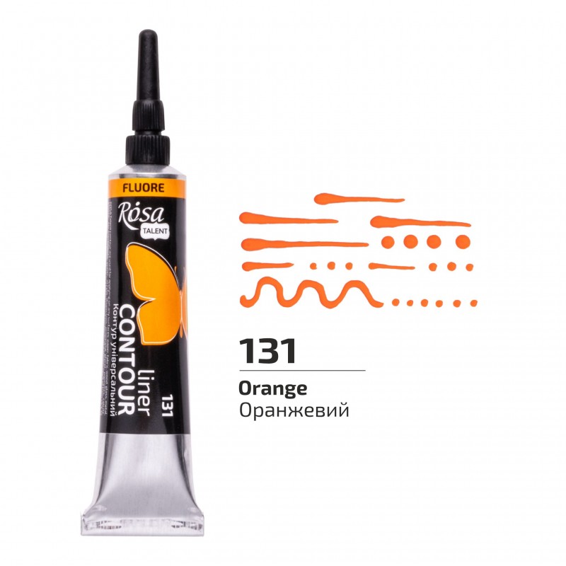 Contour liner Universal, fluorescent, 20 ml, ROSA Talent