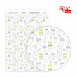 Glossy  paper double-sided „Sweet boy“ 21х29,7cm 250g/m2 ROSA TALENT