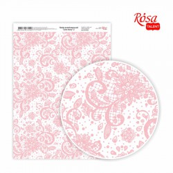 Slight glossy paper „Love story“ 21х29,7cm 250g/m2 ROSA TALENT