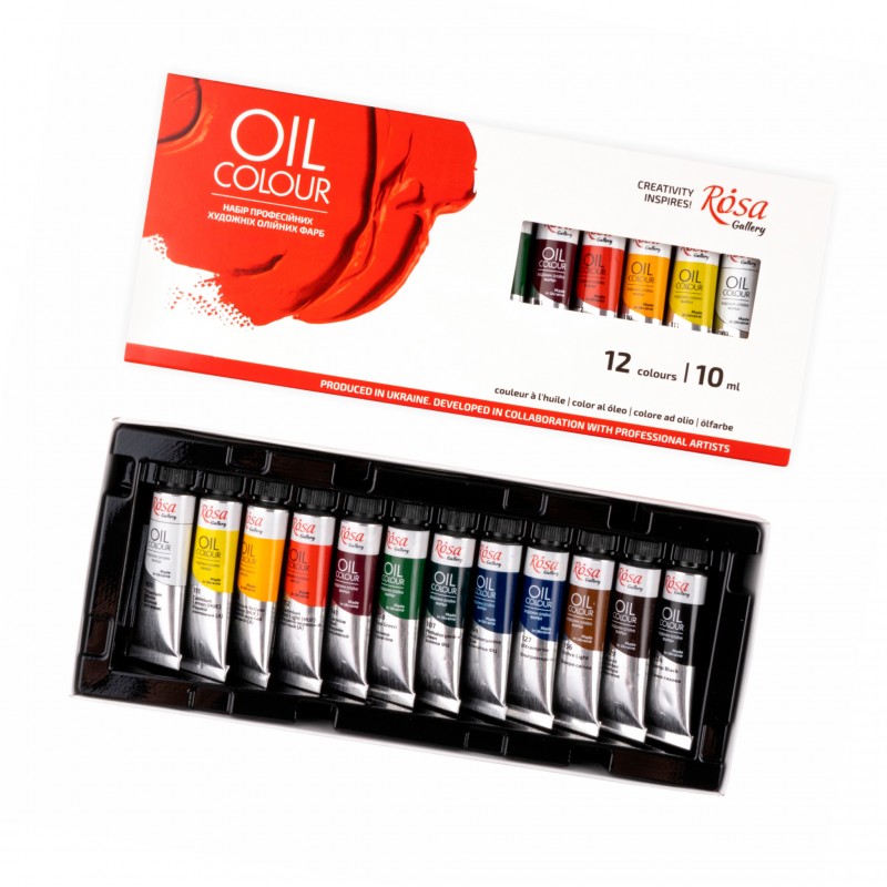 Oil paint set 24*20 ml, ROSA Gallery
