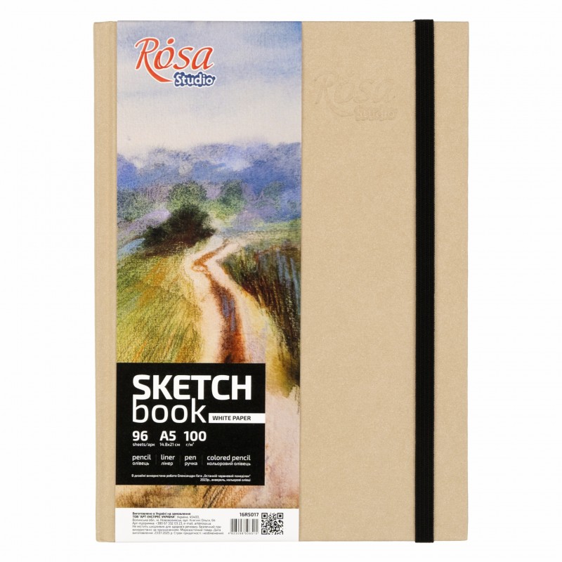 ROSA Studio Notebooks for Drawing 100 g/m 96 page