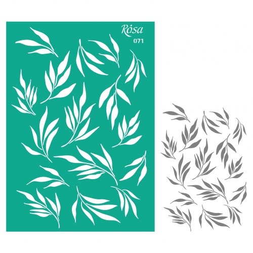 Adhesive Stencil „Tags. Frames“ 13x20 cm ROSA TALENT