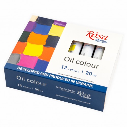 Oil paint set 24*20 ml, ROSA Studio
