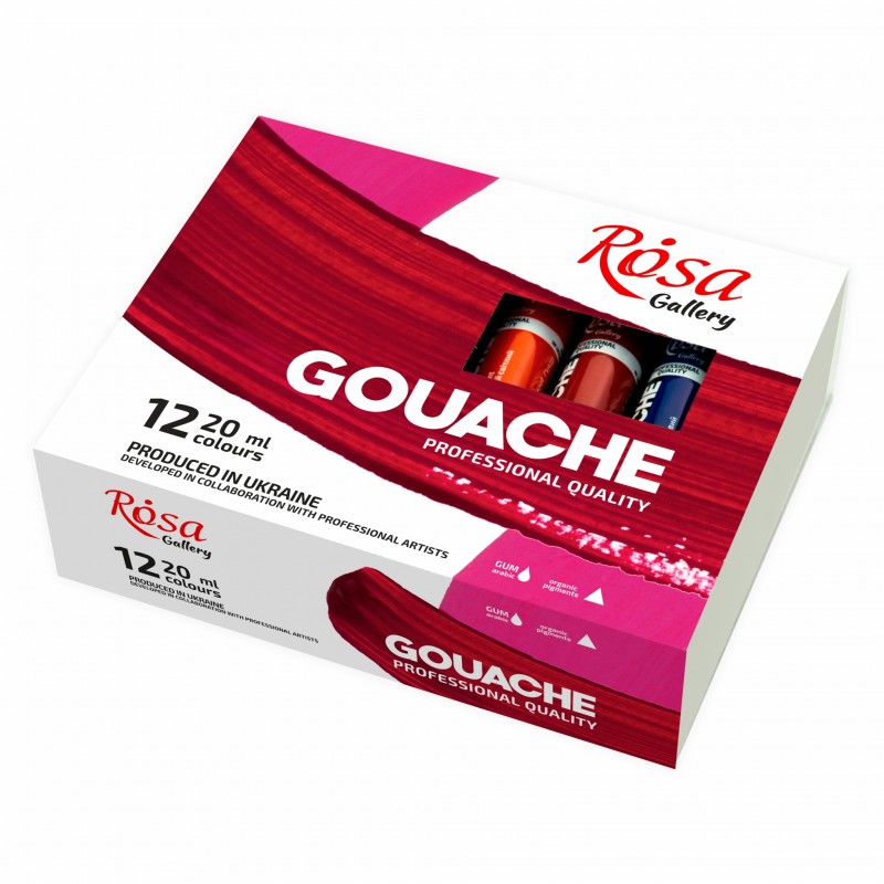 Gouache paint  20 ml ROSA Gallery