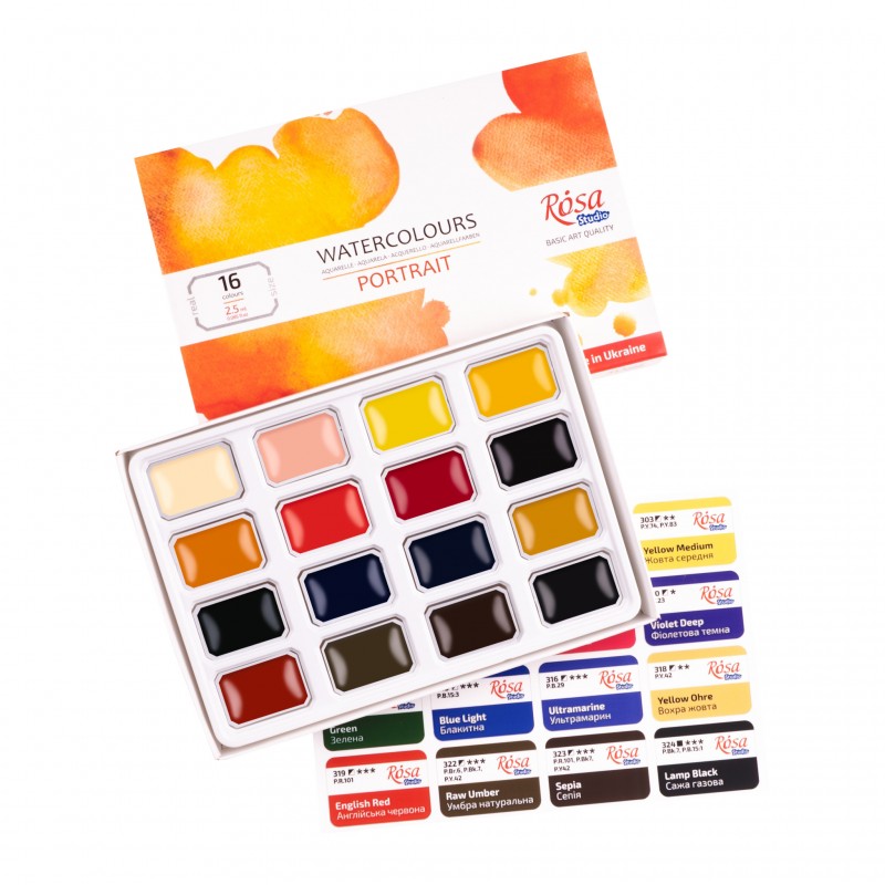 Watercolour sets PLEIN AIR ROSA Studio