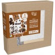 Paint by numbers kits, round, Ø15 cm, with easel, ROSA START