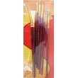 Set of brushes 7073, Synthetic Round/Flat/Angular, 3/3/1pc. KOLOS by ROSA