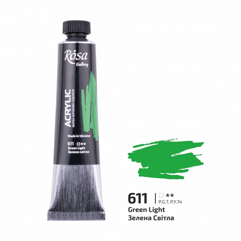 Acrylic colours 60 ml ROSA Gallery