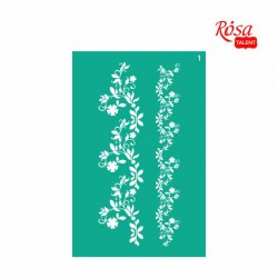 Adhesive Stencil 13x20 cm ROSA TALENT