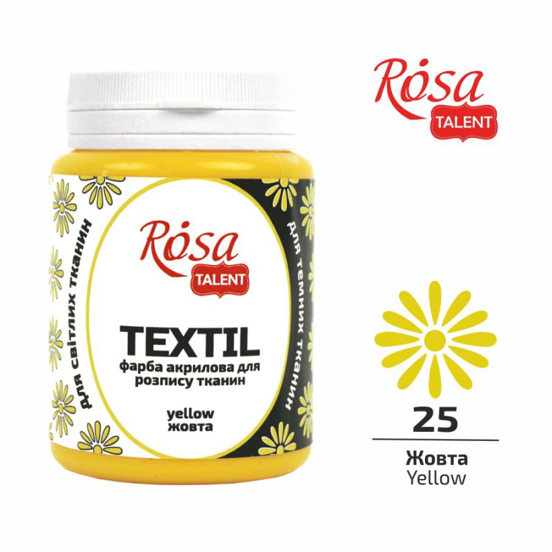 Acrylic paint for textil 20ml ROSA TALENT