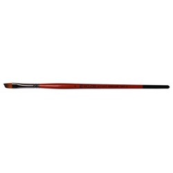 Synthetic Angular Brush, Carrot 1097А, Short Handle, KOLOS by ROSA