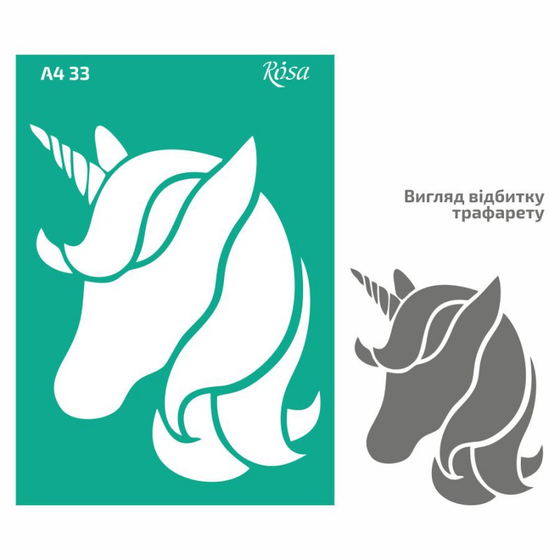 Adhesive Stencil „Tags. Frames“ 13x20 cm ROSA TALENT