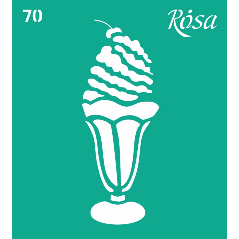 Трафарет самокл. 13х20см ROSA TALENT