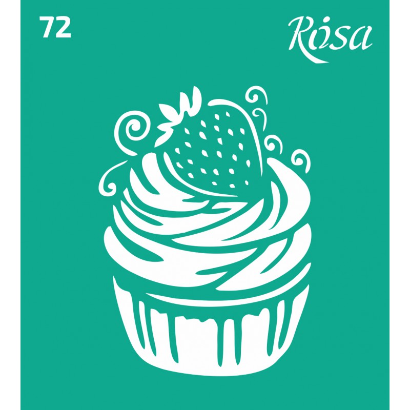 Трафарет самокл. 13х20см ROSA TALENT