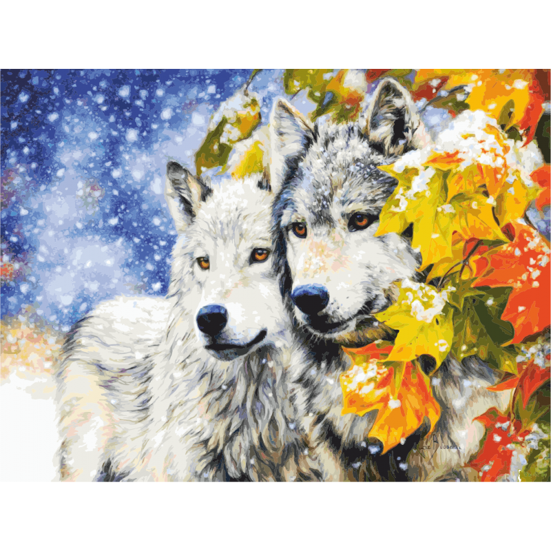 „Wolves“, 30х40