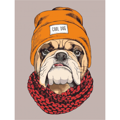 Pop Art Cool Dog 