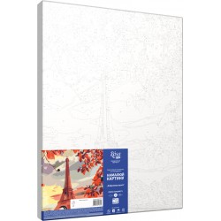 „Eiffel Tower“, standard Kit, painting by numbers, 35х45cm, ROSA START